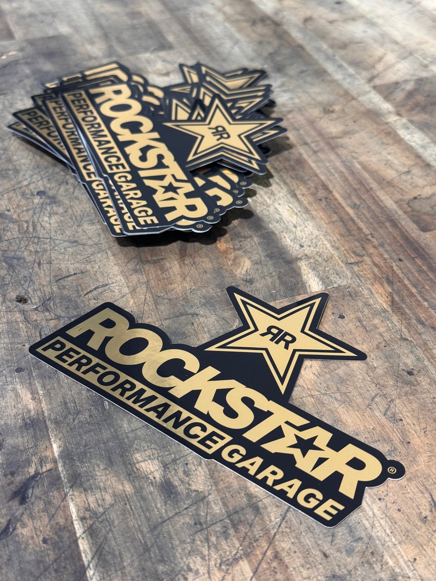 The Great American Crawl & Rockstar Performance Garage Sticker Collection