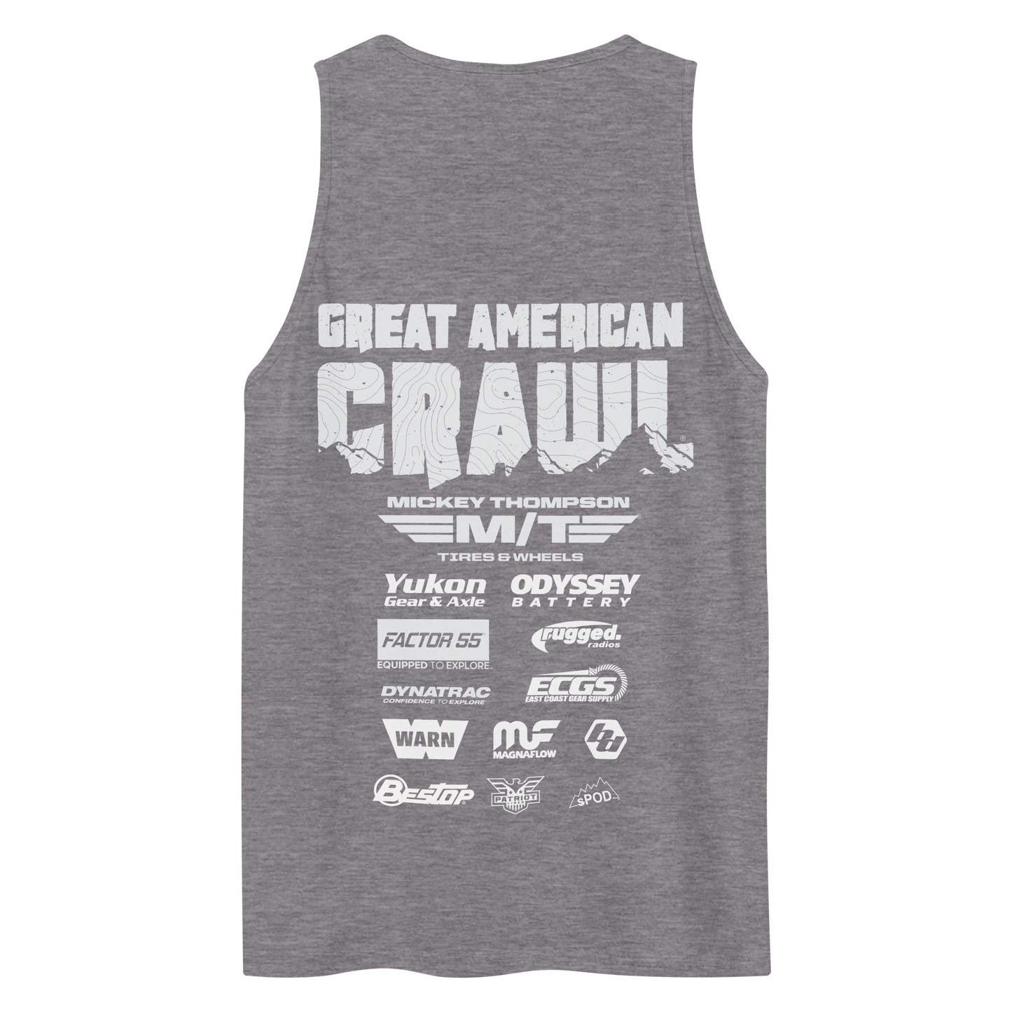 (Single Color) ROKBUGY Men's Tank