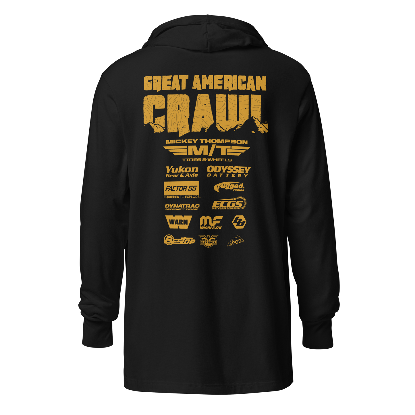 (Full Color) ROKBUGY Hooded long-sleeve tee