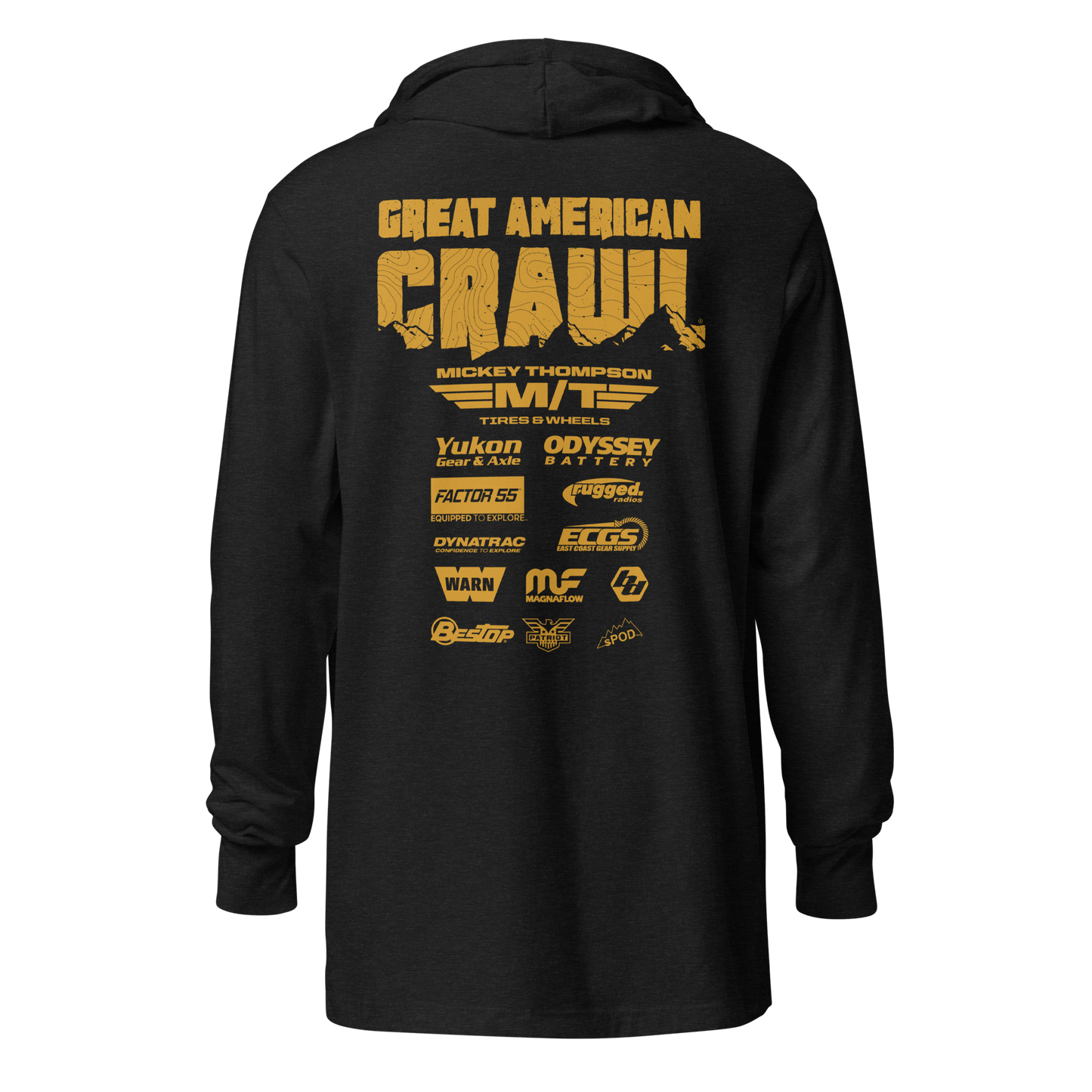 (Full Color) ROKBUGY Hooded long-sleeve tee