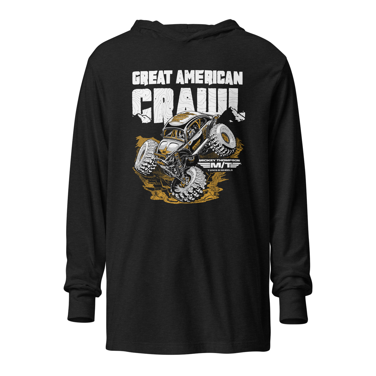 (Full Color) ROKBUGY Hooded long-sleeve tee