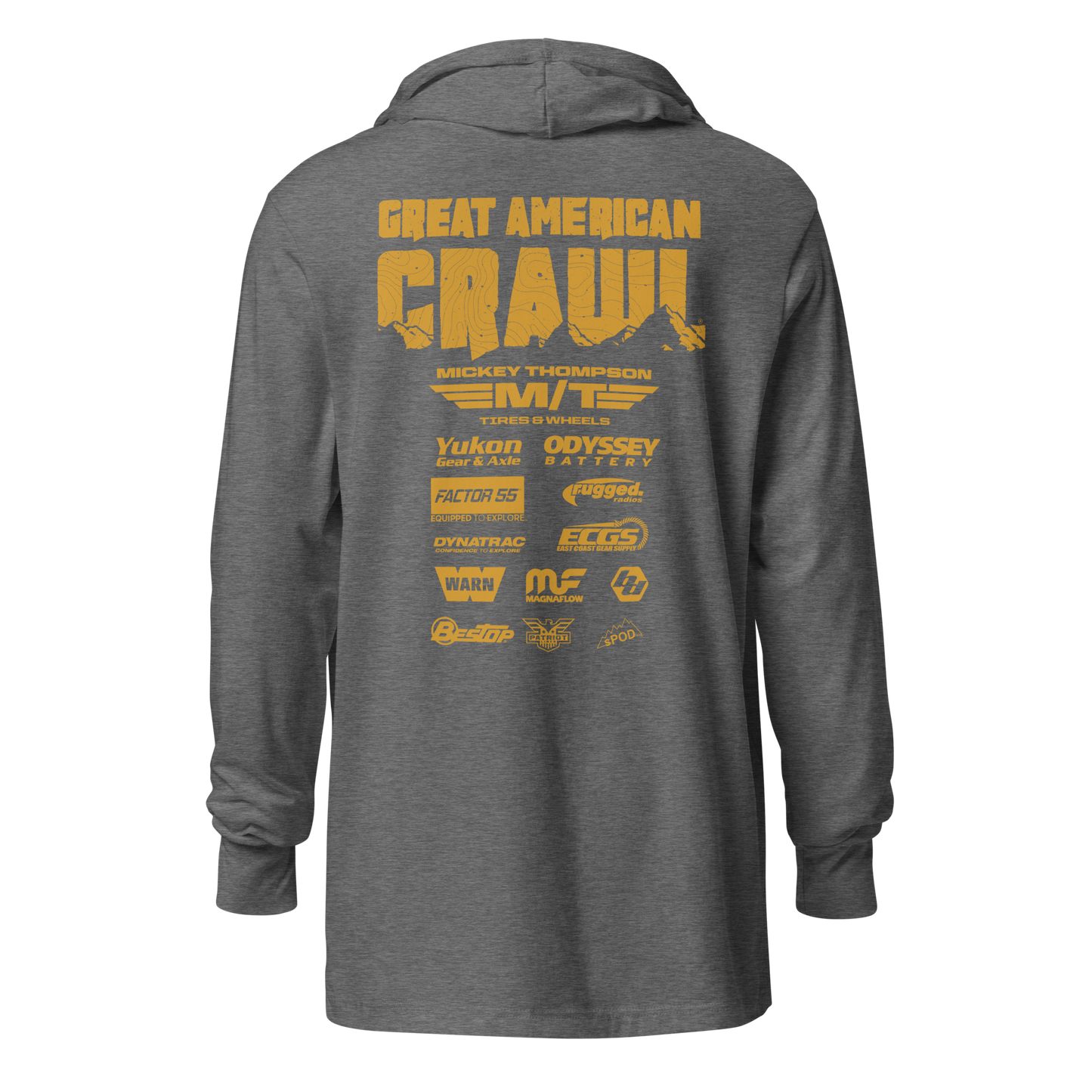 (Full Color) ROKBUGY Hooded long-sleeve tee