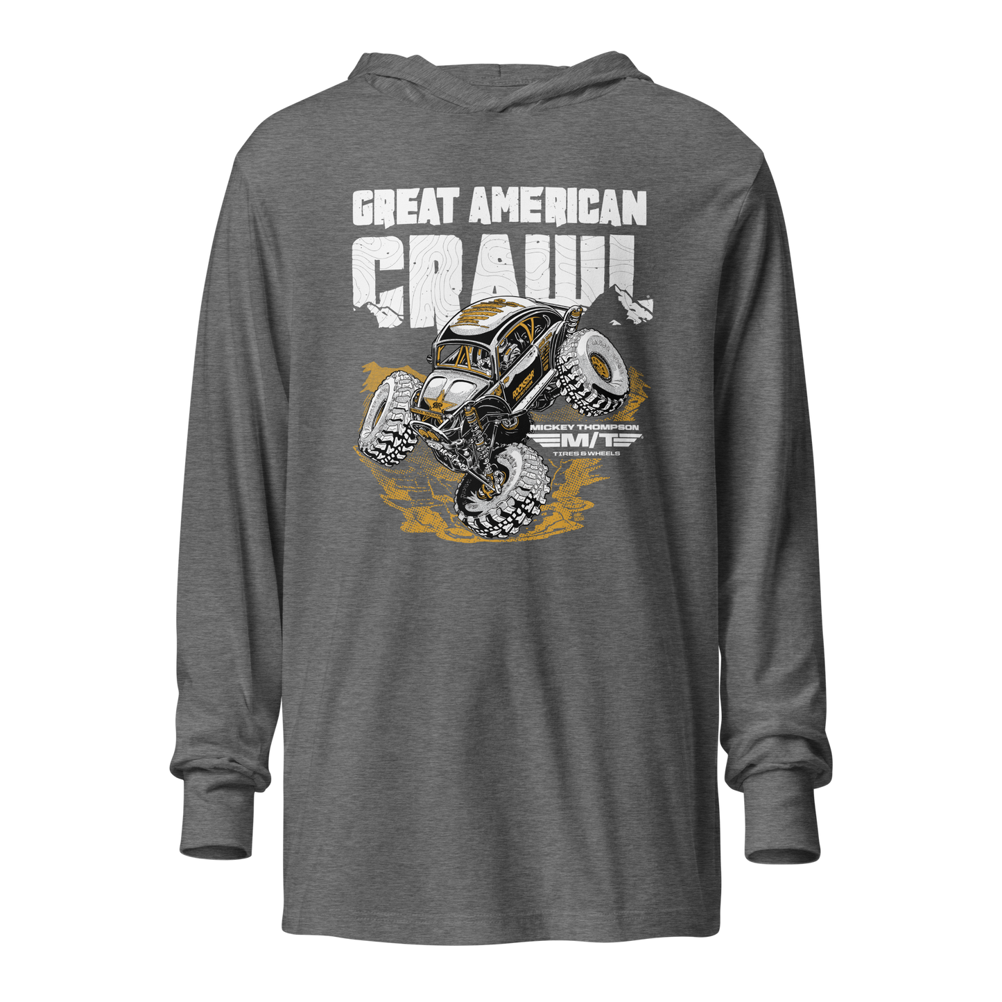 (Full Color) ROKBUGY Hooded long-sleeve tee