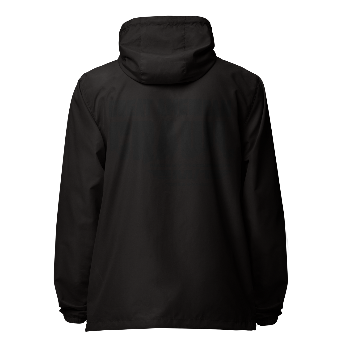 GAC Black Print WIndbreaker