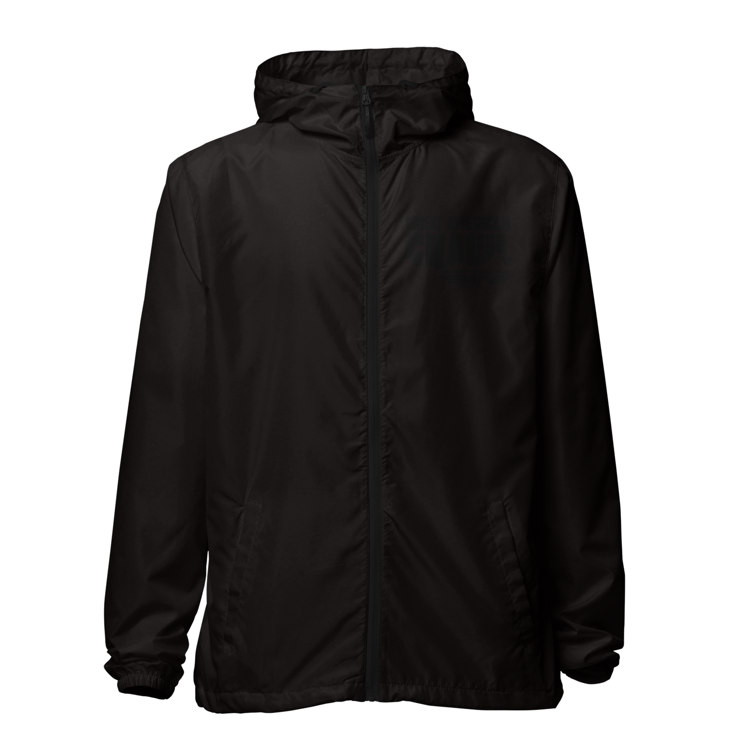 GAC Black Print WIndbreaker