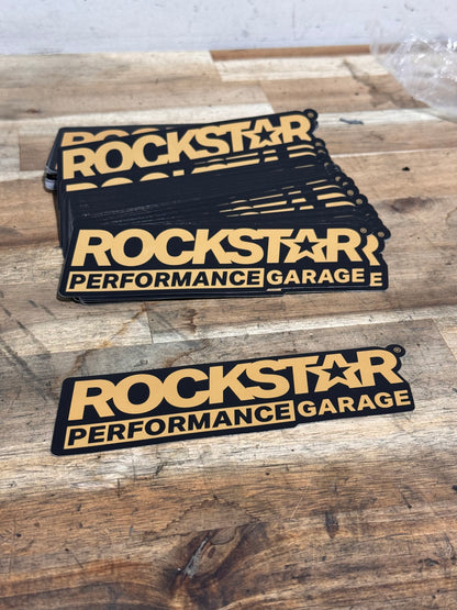 Rockstar Performance Garage Sticker