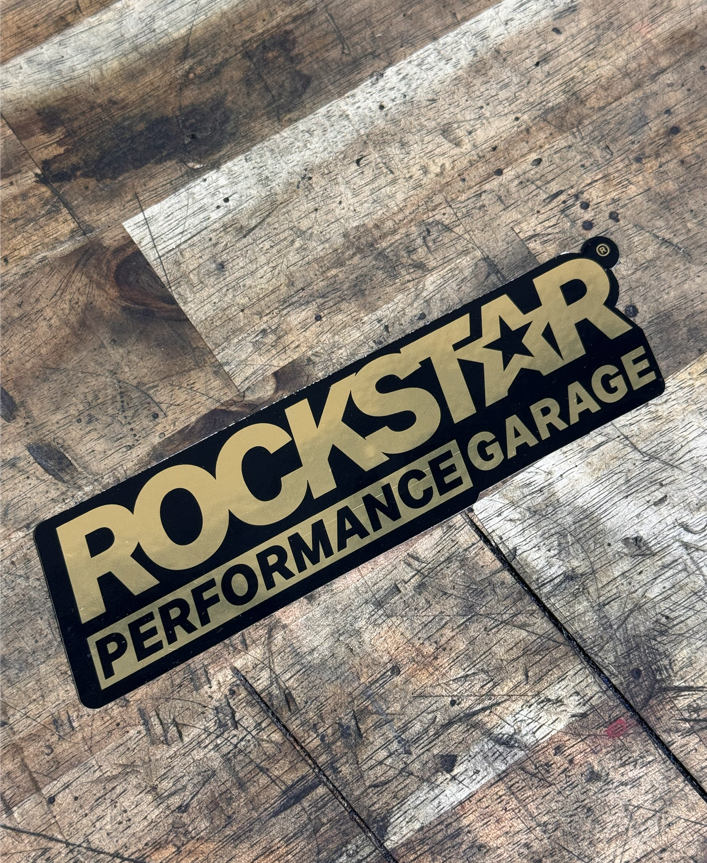 Rockstar Performance Garage Sticker