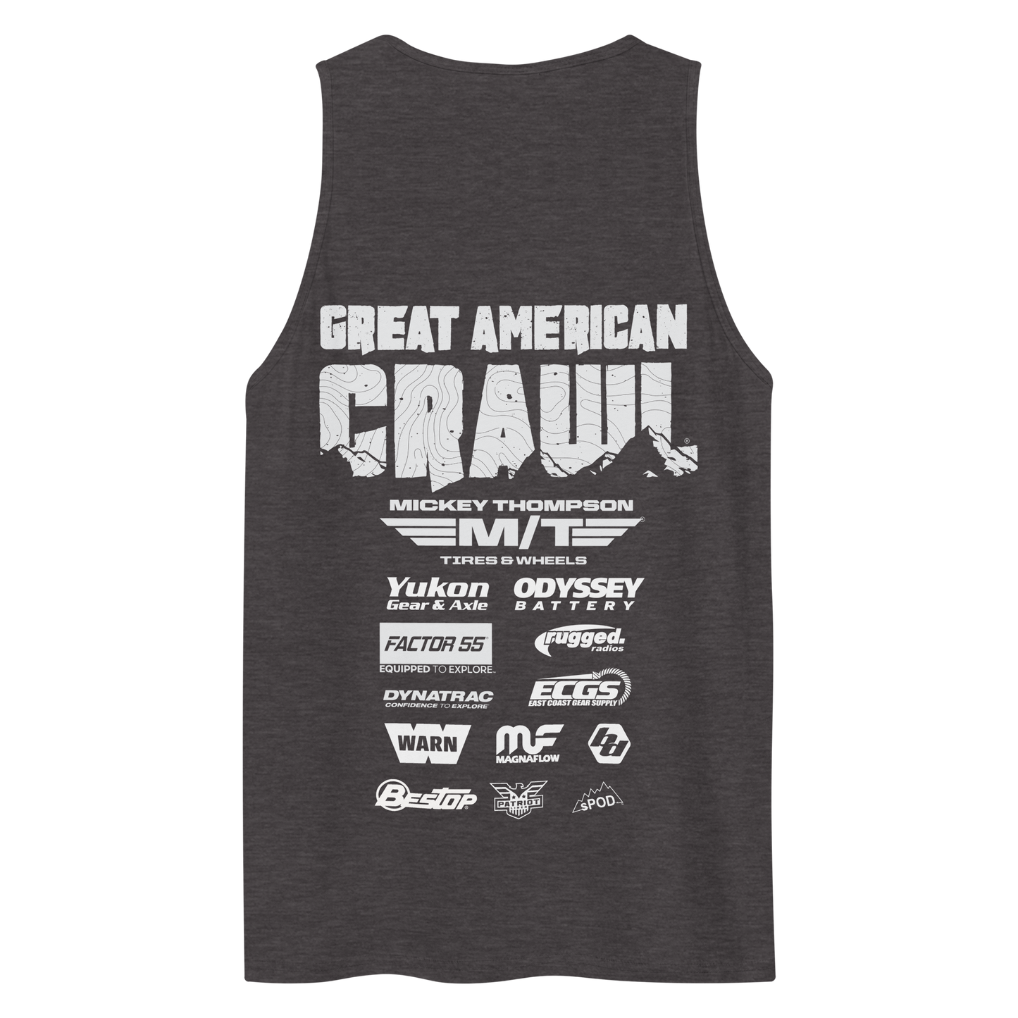 (Single Color) ROKBUGY Men's Tank